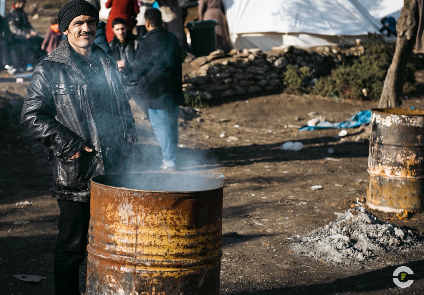 Grecia / Campo de Refugiados Mytilene / 2015 
