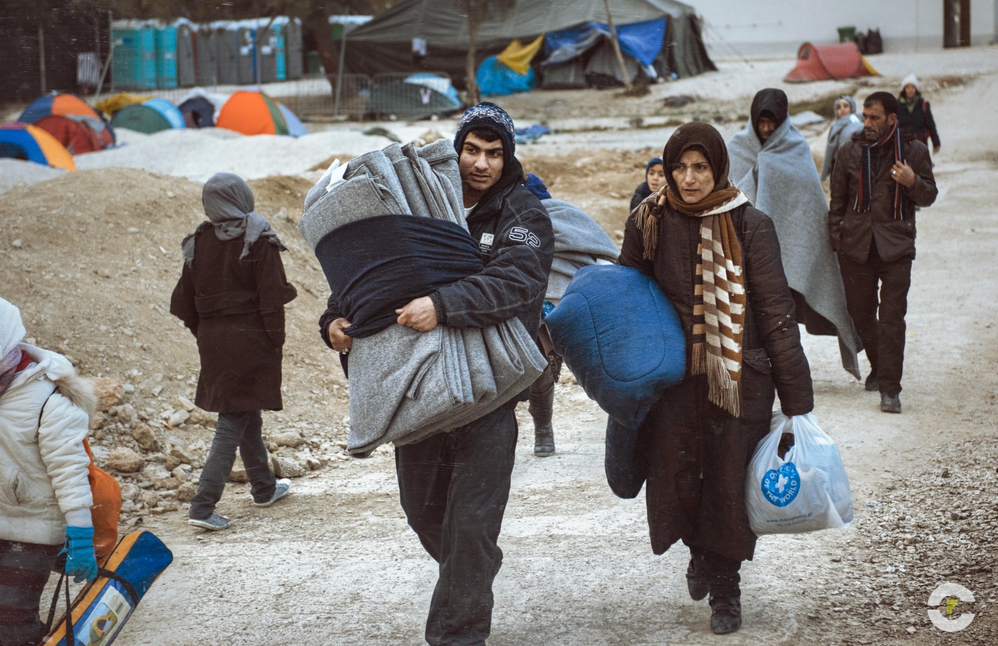 Grecia / Campo de Refugiados Mytilene / 2015 