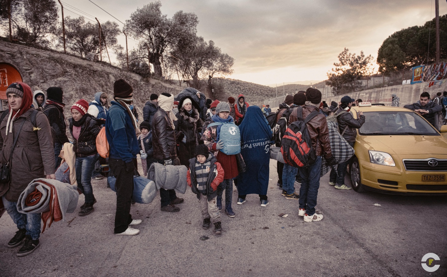 Grecia / Campo de Refugiados Mytilene / 2015 